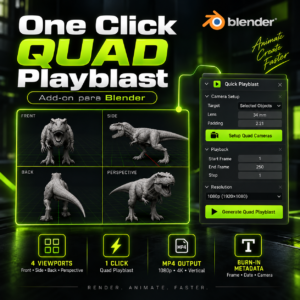 Quad Playblast